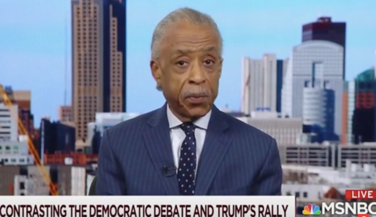 Al Sharpton ‘didn’t see anybody’ who could beat Trump during Democratic debate