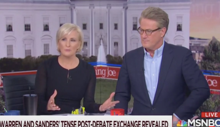 Mika Brzezinski says Warren is lying about Sanders: ‘Makes her look brittle and completely weak’