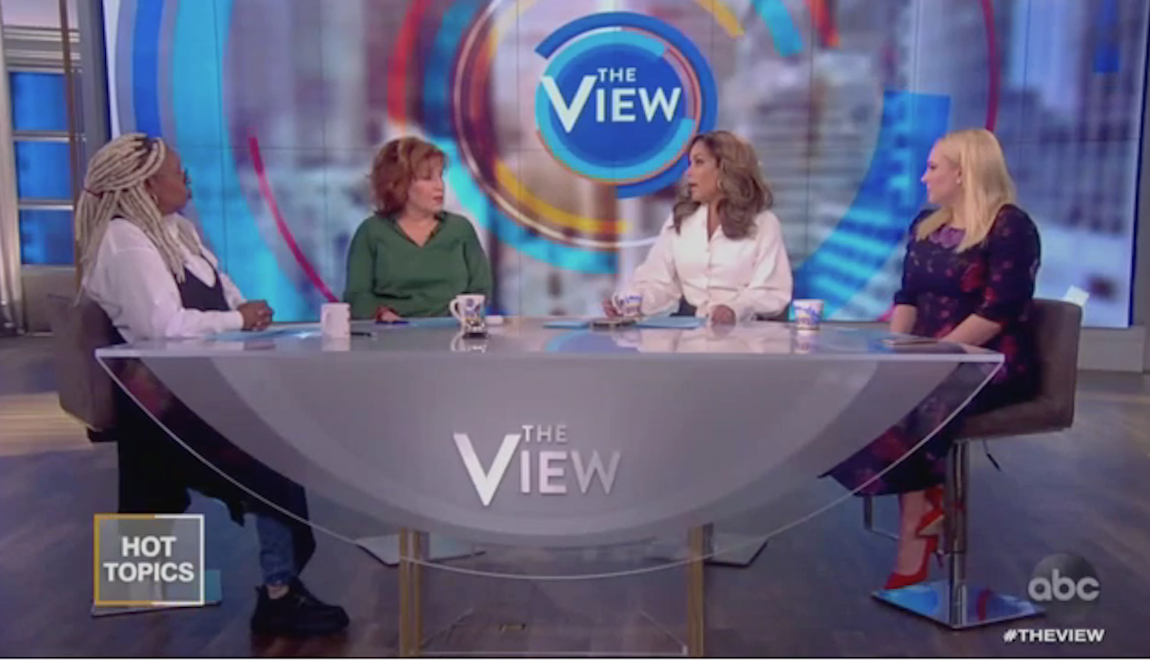 ‘Good to be back’: The View comes to awkward close after Joy Behar argues with former co-host over Ted Cruz’s faith