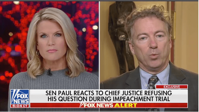 ‘He respected that’: Fox News host insists Rand Paul not say name of alleged whistleblower
