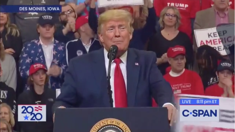 Trump warns Iowans ‘your farms are going to hell’ if he loses in 2020
