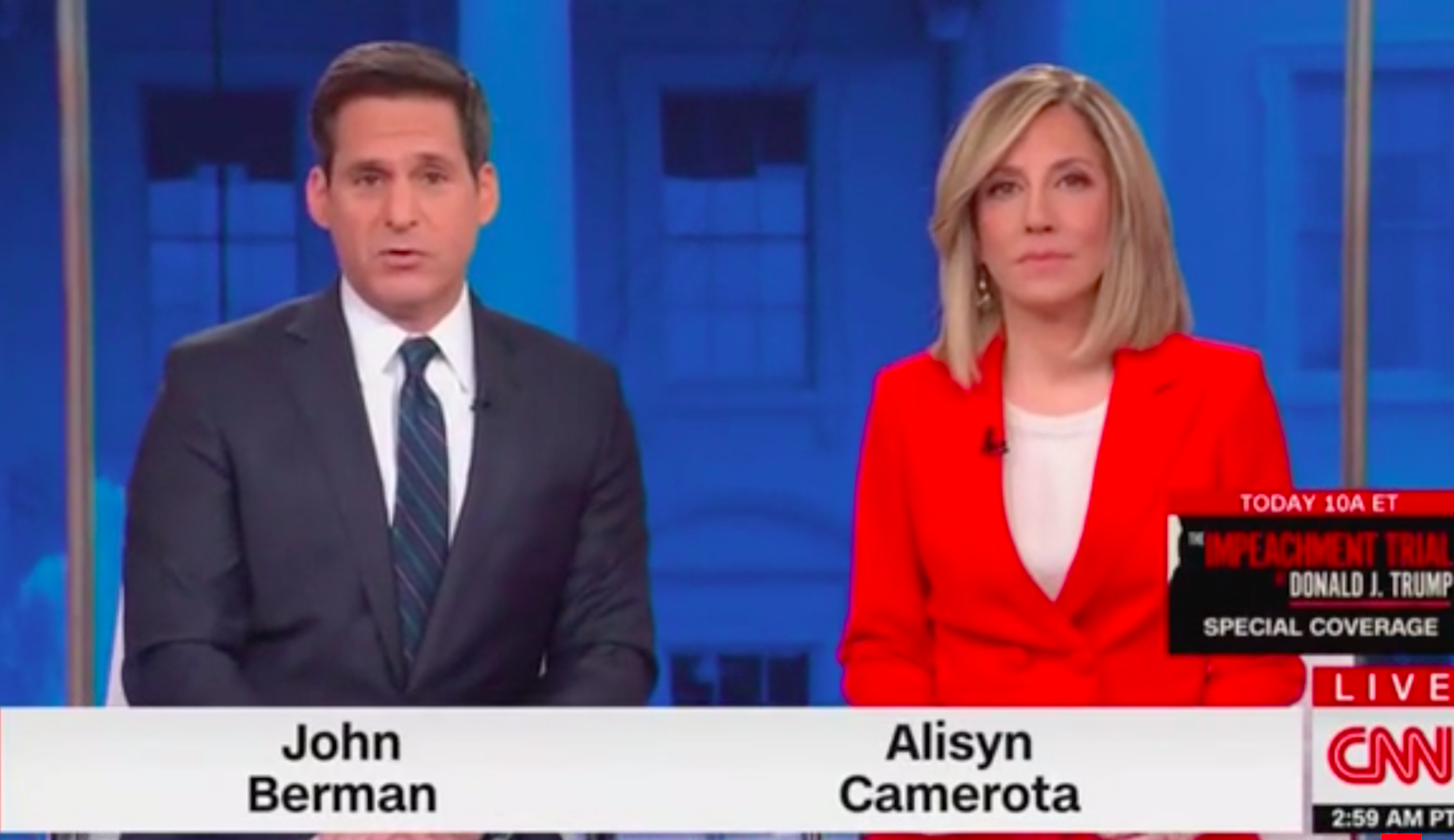 ‘Russia, if you’re listening’: CNN anchor reacts to GOP senator’s vote against witnesses