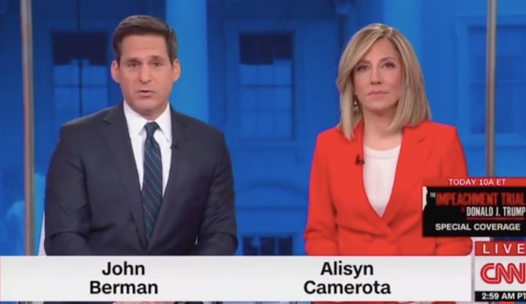 ‘Russia, if you’re listening’: CNN anchor reacts to GOP senator’s vote against witnesses