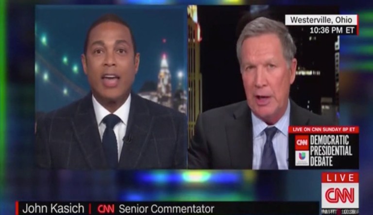 ‘Let me talk!’: CNN’s Don Lemon and John Kasich get into fiery clash over Trump coronavirus response