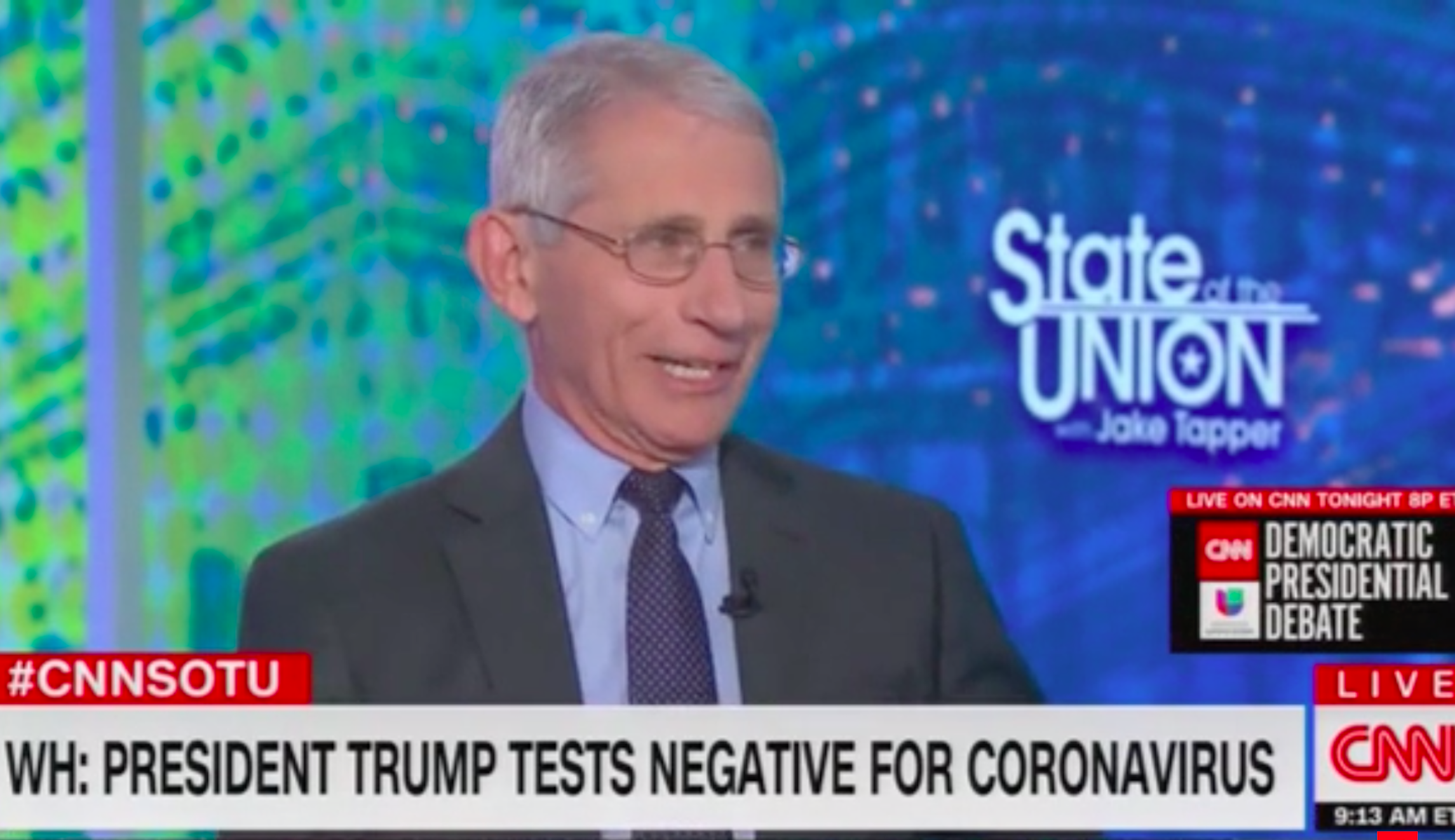 ‘Let’s get real’: Fauci confronts CNN anchor who asked why he touched same microphone as Trump