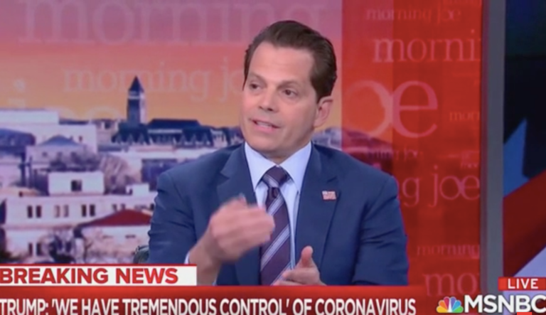 ‘Donald Trump is the virus’: Anthony Scaramucci blames market plunge on president