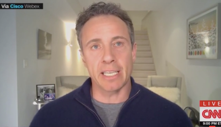 ‘Proof that you can get it, too’: Chris Cuomo delivers first show from home since testing positive for coronavirus