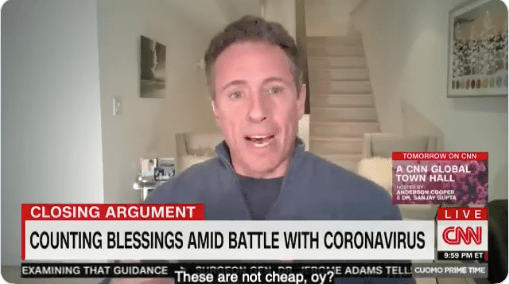 ‘My dad was talking to me’: Chris Cuomo’s coronavirus experience with hallucinations and a chipped tooth