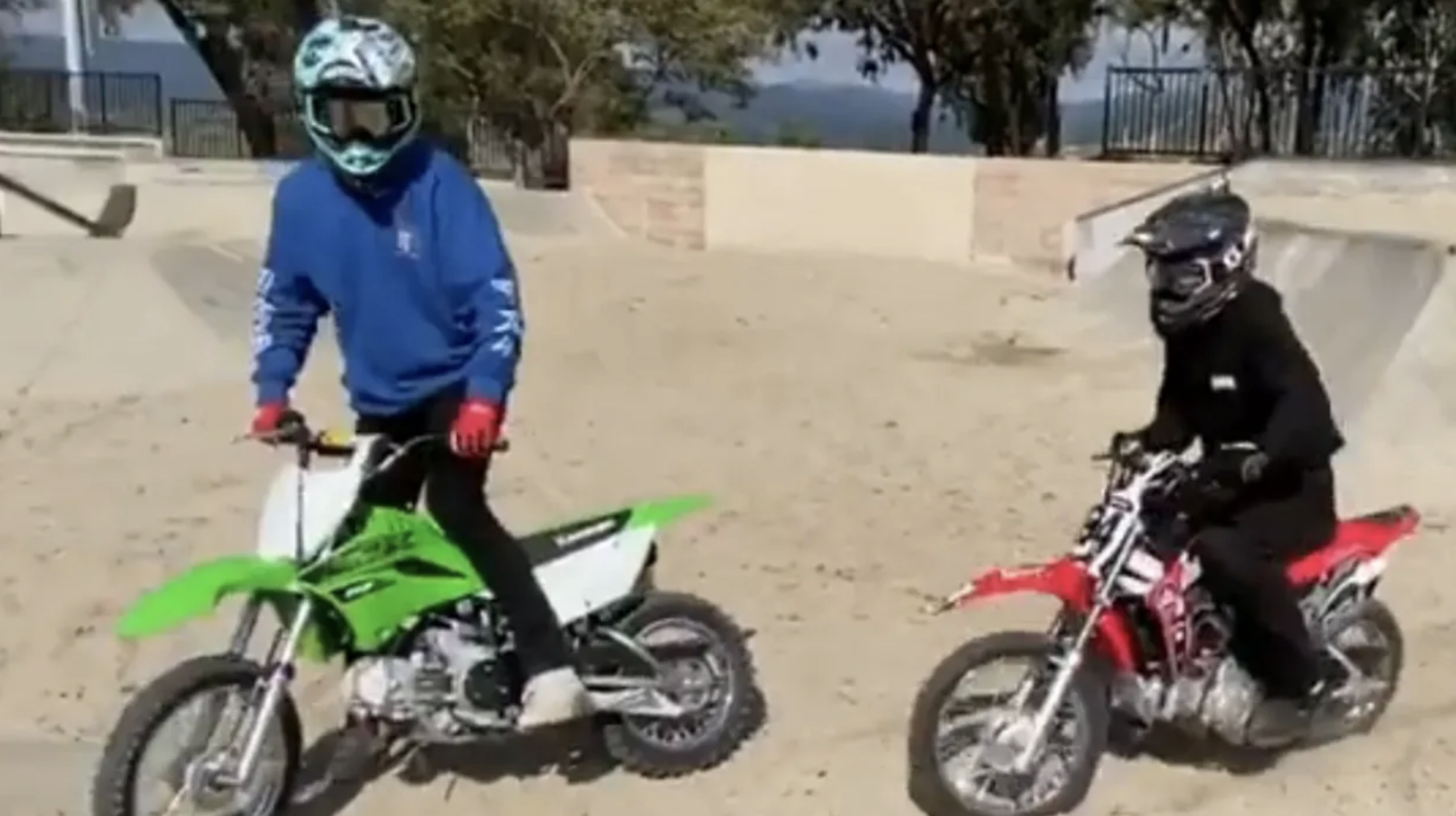 California residents fight back with shovels and dirt bikes after city dumps sand into skate park