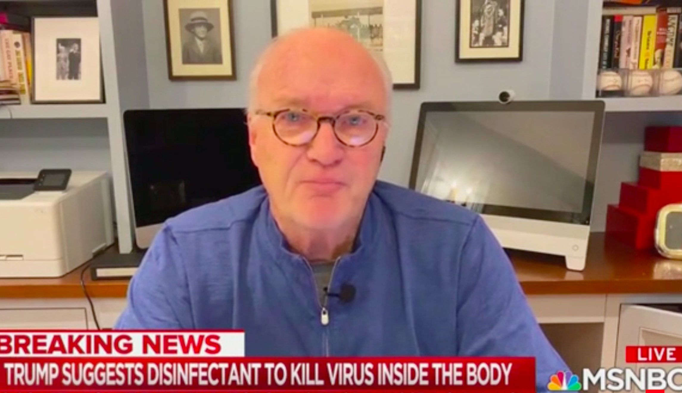 MSNBC contributor: Trump should be removed by 25th Amendment for floating unfounded coronavirus treatments