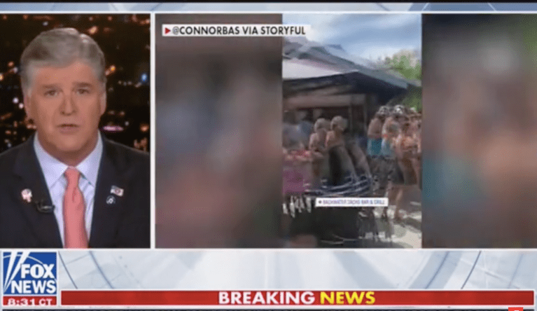 ‘Do it for your mom’: Sean Hannity urges social distancing and mask-wearing after Lake of the Ozarks party