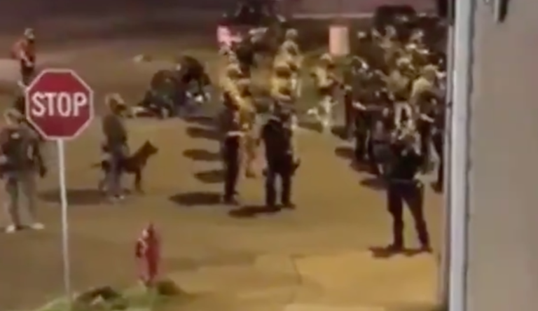 SUV runs down crowd of police during New York protest, injuring two officers