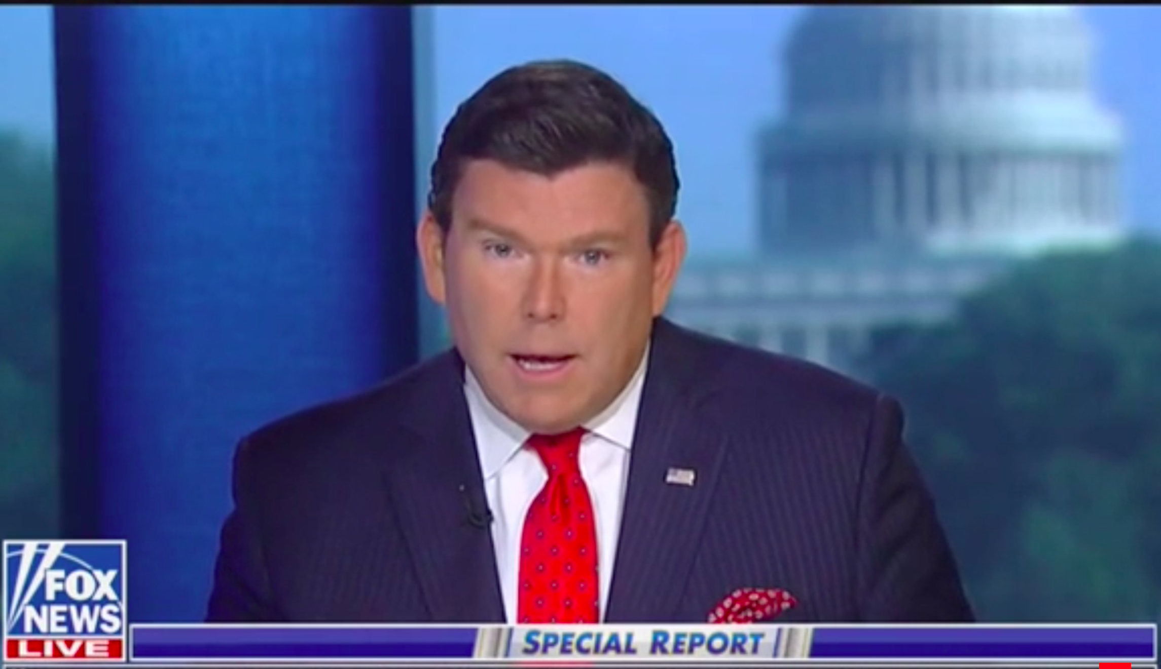 ‘Major screw-up’: Bret Baier apologizes for graphic analyzing stock market during times of civil unrest