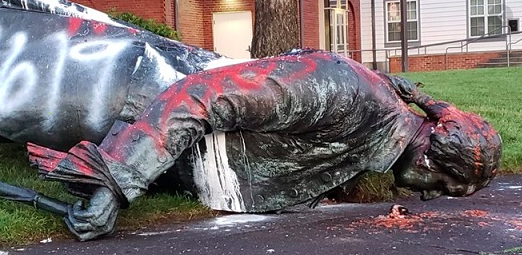 ‘It’ll go faster’: New York professor shares tip on how to tear down statues