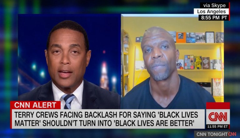 ‘All black lives matter’: Don Lemon spars with Terry Crews on inner-city violence