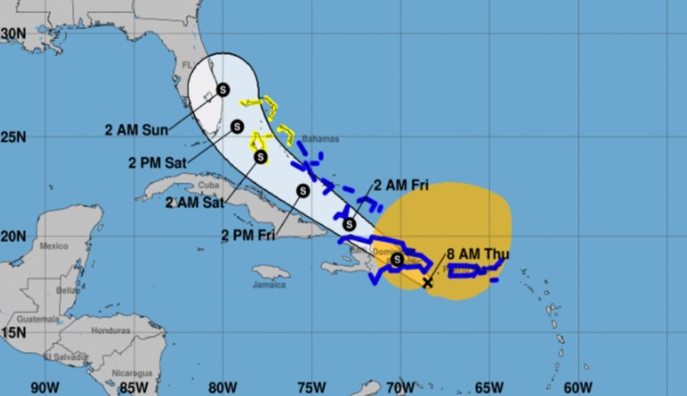 Tropical Storm Isaias brings threat of heavy rainfall and flooding to Puerto Rico