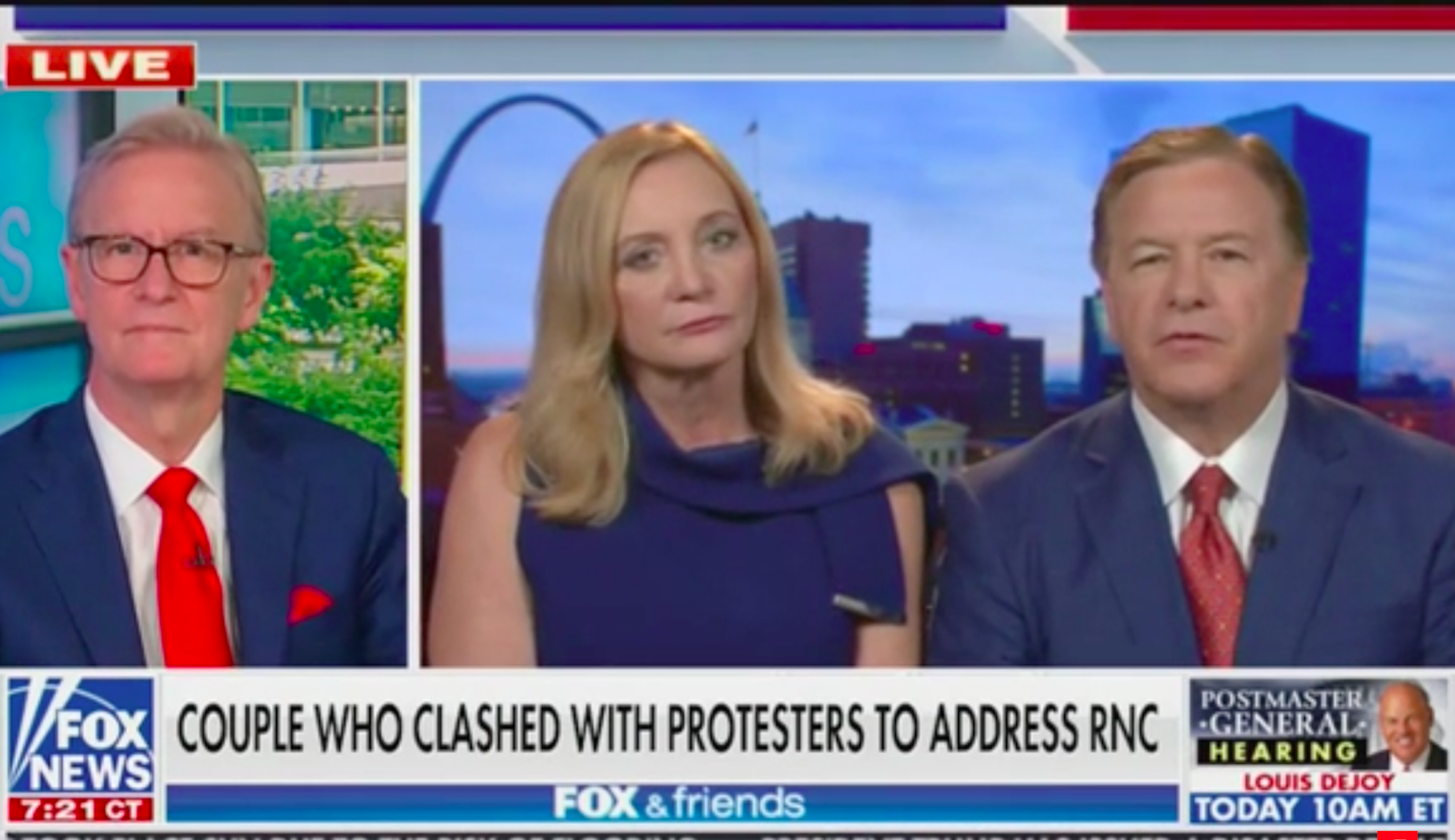McCloskeys tell suburban voters that riots will take place in ‘a neighborhood near you’