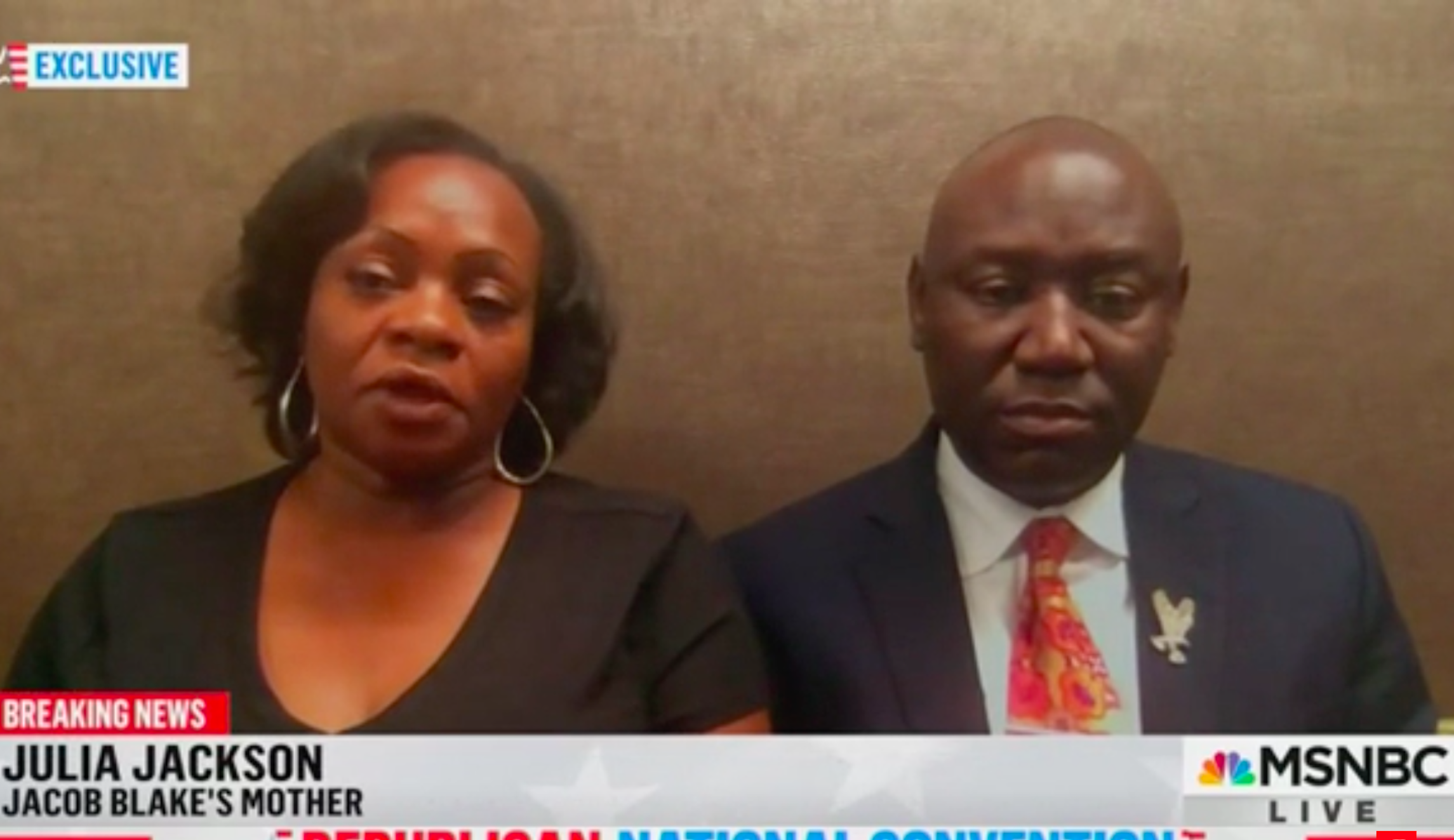 Jacob Blake’s mother: ‘I have the utmost respect for our police departments’