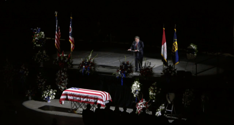 ‘Forever grateful’: Barr honors slain Cleveland Detective James Skernivitz of Operation Legend