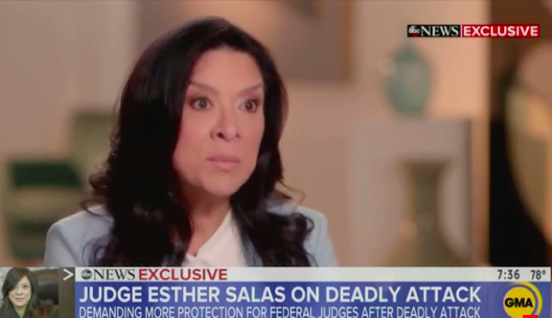Federal judge whose son was killed says gunman targeted her because she had the ‘nerve to become a judge’