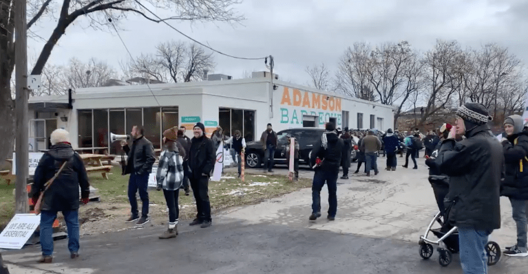 ‘Barbecue is essential’: Restaurant owner bucks government indoor dining ban