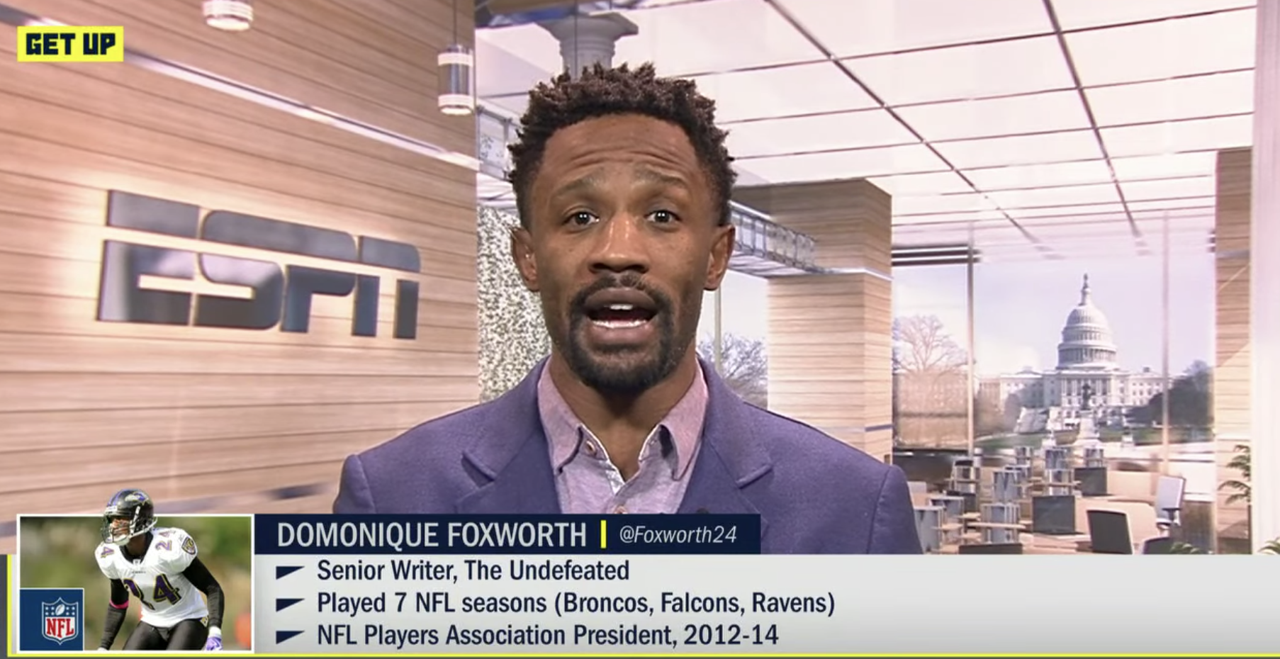 ESPN host ‘happy’ when NFL quarterback Josh Allen fails because his fans are ‘people with American flags’