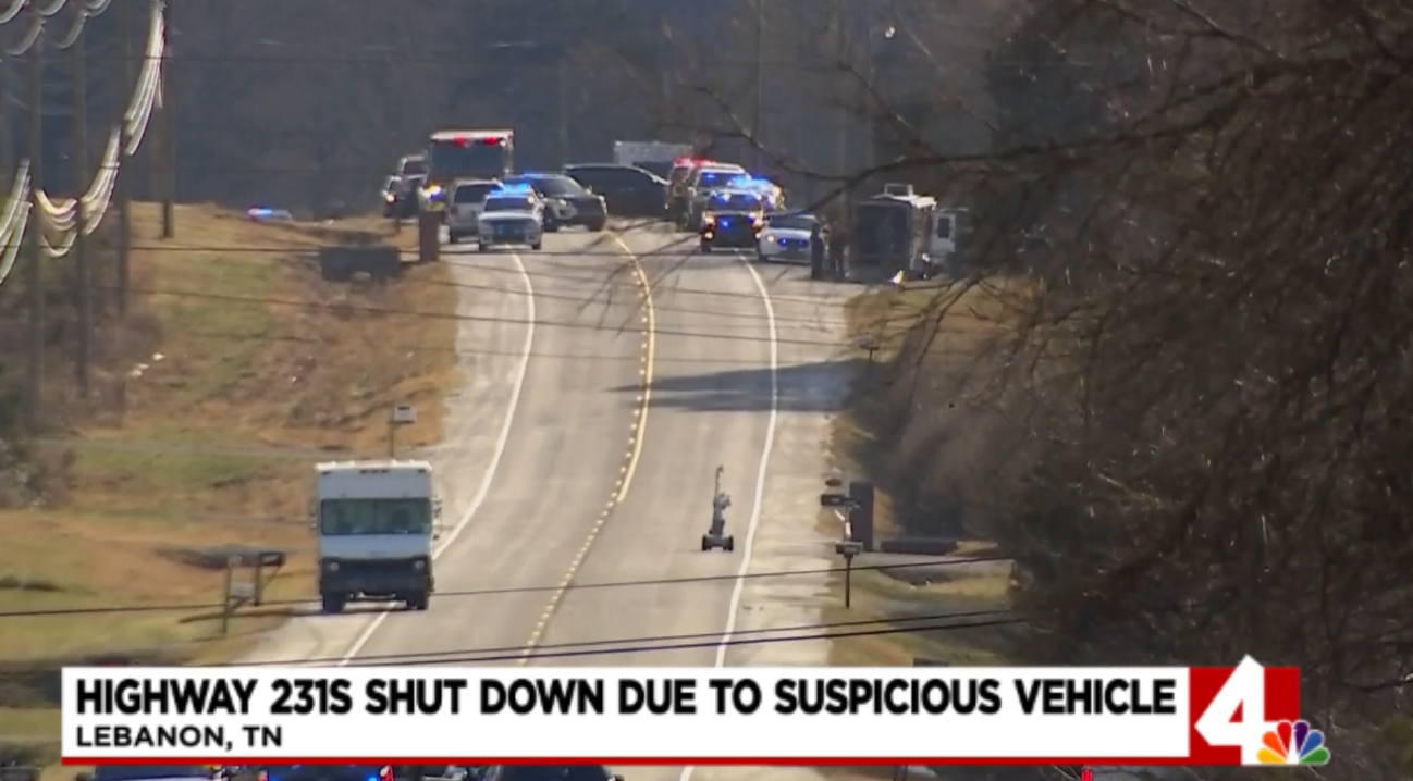 Tennessee law enforcement investigating suspicious vehicle playing ‘similar’ audio to Christmas Day bombing