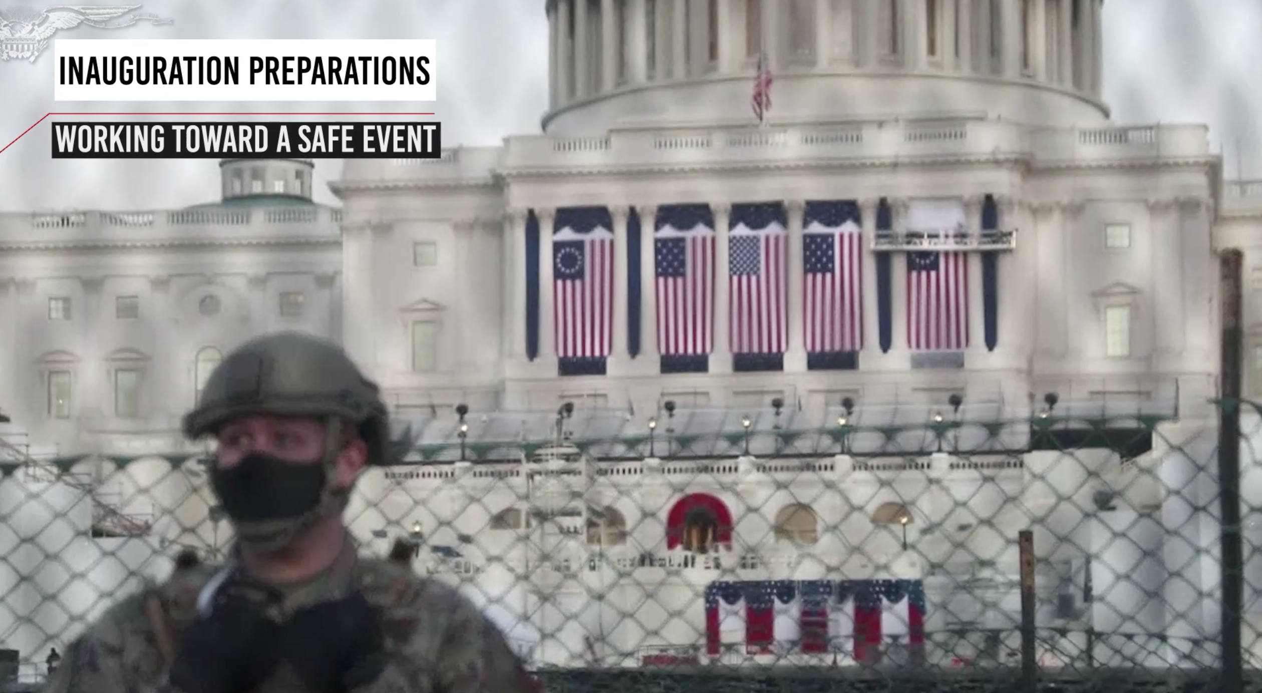 Inauguration preparations: Working toward a safe event