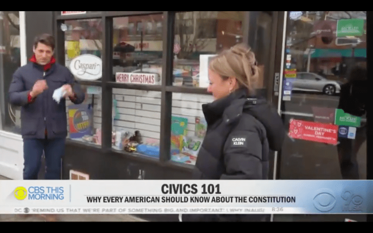 Americans ‘stumped’ when asked by CBS about the Constitution and basic civics