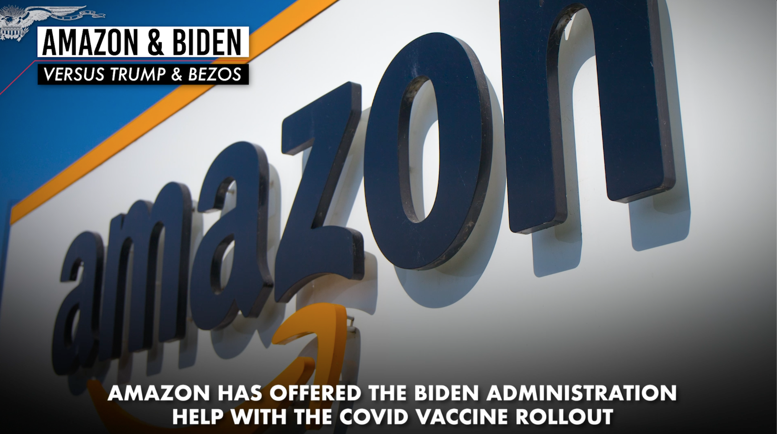 Amazon and Biden versus Trump and Bezos