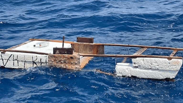 Cuban refugee rescued by Coast Guard after 10 days of being adrift