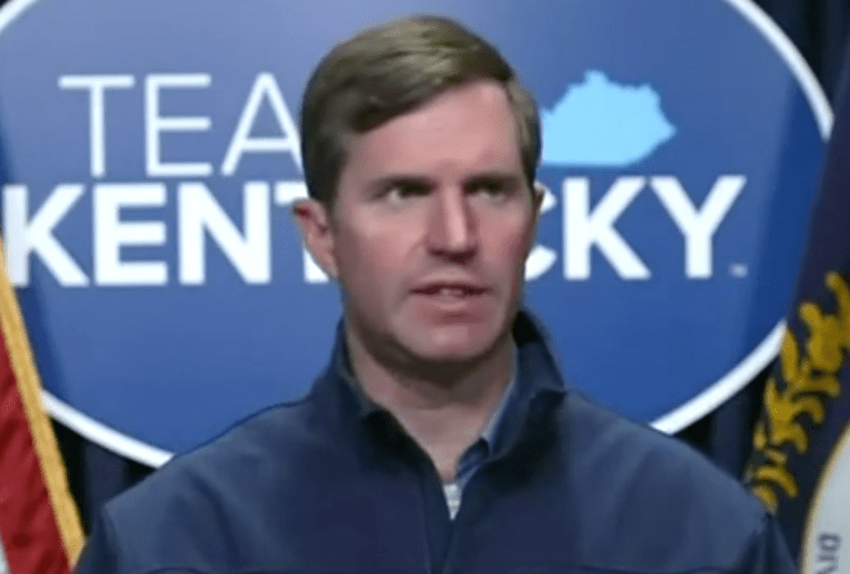 WATCH: Kentucky governor chokes up at press conference: ‘I’m not doing so well today’