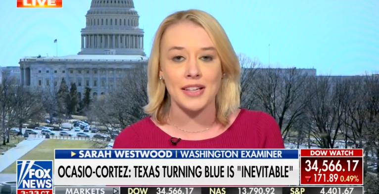Sarah Westwood discusses inflation and Texas going blue on Fox News’s Your World