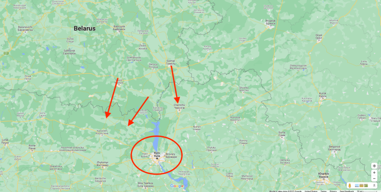 How and why Russia is massing forces north of Kyiv