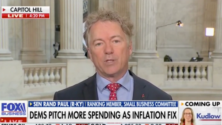 Rand Paul: Inflation is result of ‘overbearing, clumsy, dysfunctional’ policies
