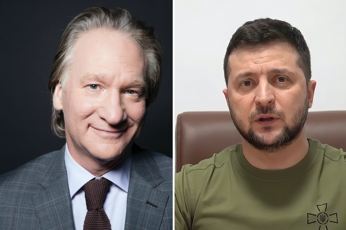 WATCH: Bill Maher says Zelensky proves ‘the world still needs grown a** men’