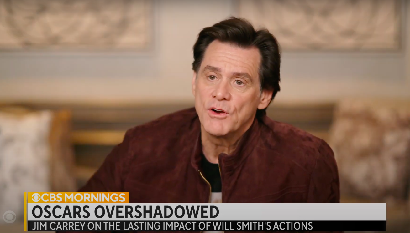 Jim Carrey calls Hollywood ‘spineless’ for giving Will Smith standing ovation