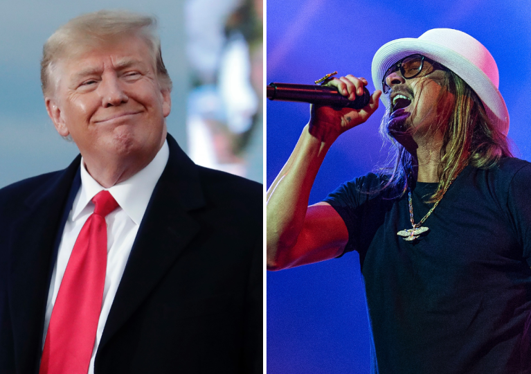 WATCH: Trump tells Kid Rock fans ‘Let’s make America rock again’