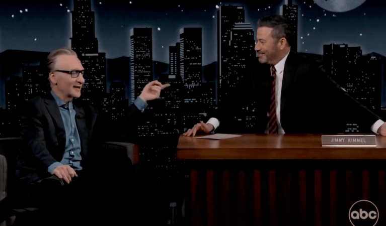 ‘Comedians are under attack’: Bill Maher and Jimmy Kimmel talk free speech