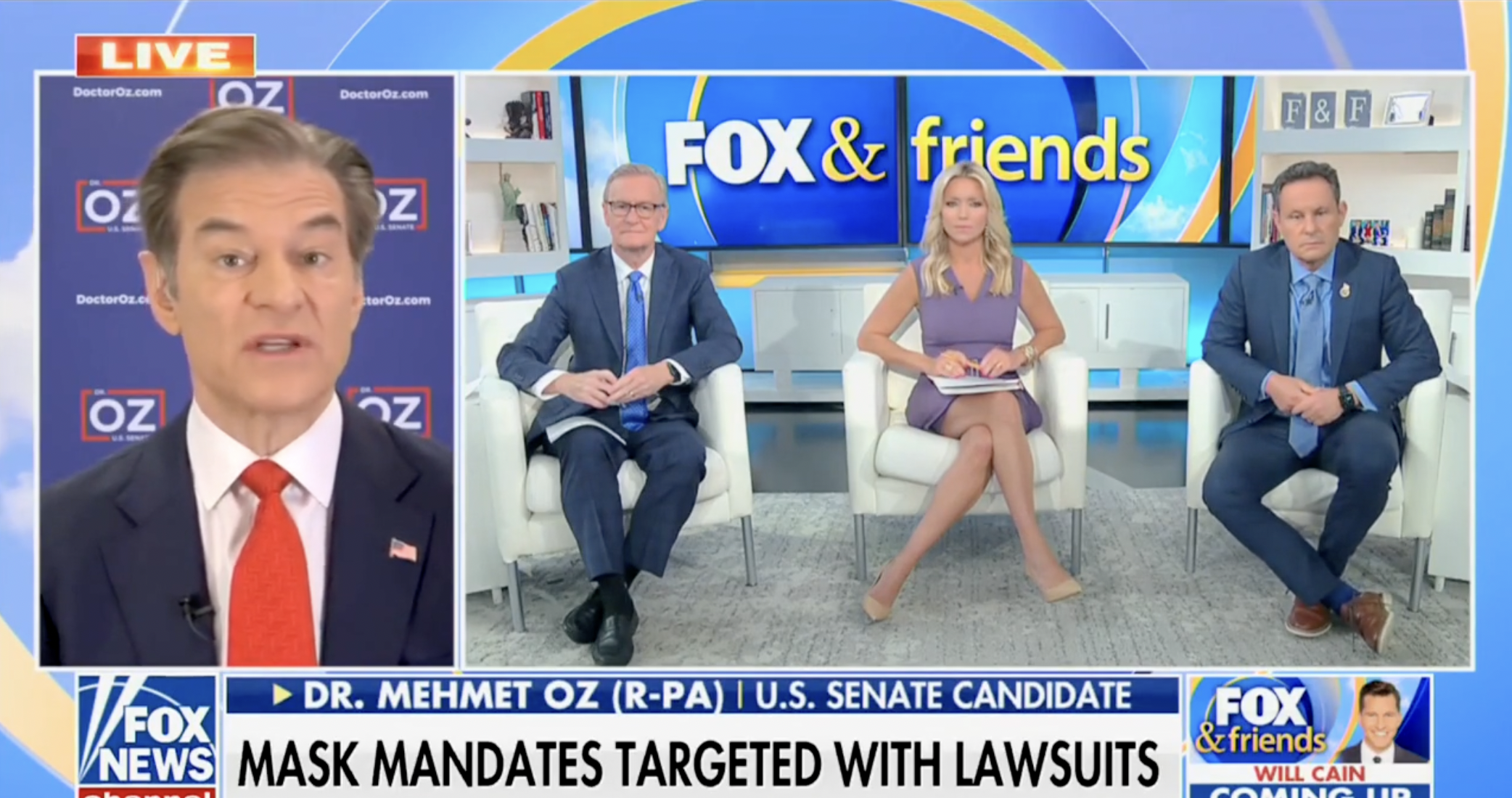 WATCH: Dr. Oz promises to ‘speak boldly’ in ‘culture war knife fights’