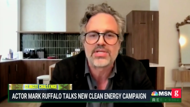 WATCH: Actor Mark Ruffalo says Ukraine war is ‘a gift’ for clean energy efforts