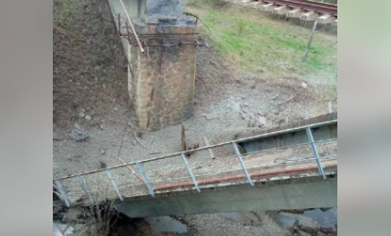 ‘Sabotage’: Railway bridge collapses, explosions heard, and fires break out in Russia