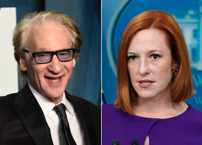 ‘It’s wrong!’: Maher blasts Psaki for being ‘down with’ protests at justices’ homes