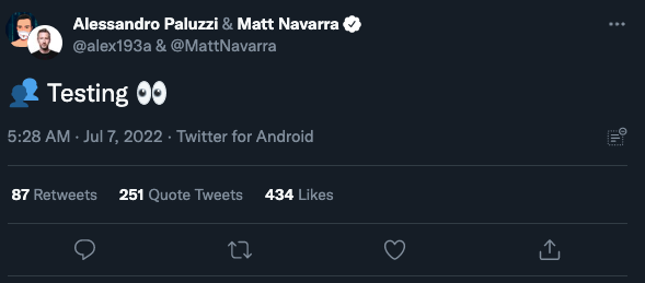 Two birds, one tweet: Twitter tests ‘CoTweet’ feature