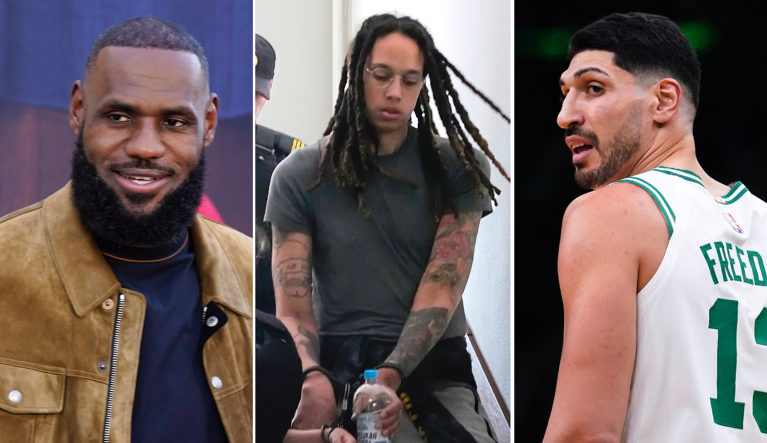 ‘Free to leave, buddy’: Enes Kanter Freedom rejects LeBron James’s Griner comments