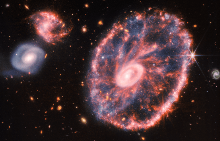 SEE IT: James Webb Space Telescope reveals incredible Cartwheel Galaxy