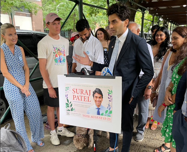 Titans Nadler and Maloney loom large over Suraj Patel’s long-shot House bid