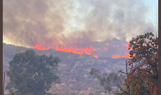Raging Southern California wildfire kills two people
