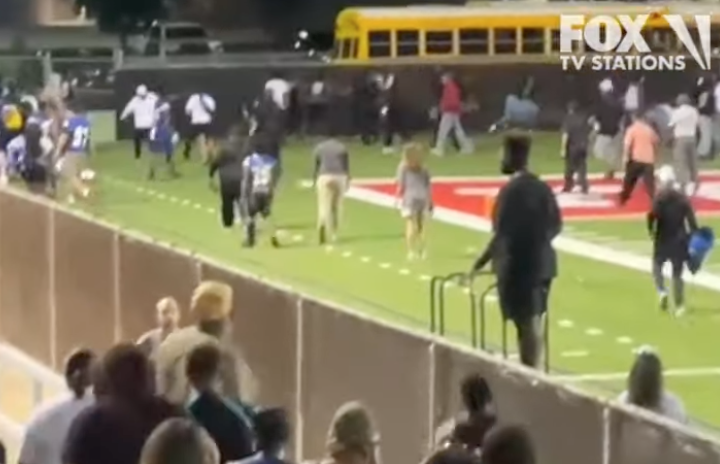 WATCH: Footage released of wild fight that ended high school football game