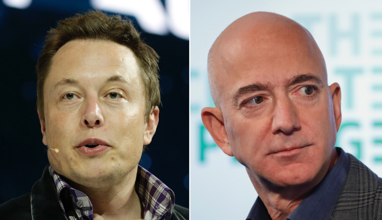 Elon Musk and Jeff Bezos among billionaires who lost $50B in stock market slump